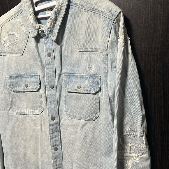 Zara Denim Shirt - Picture 4 of 4